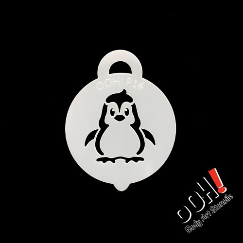 Ooh Body Art Stencil Petite Penguin (P14 Penguin Petiter)